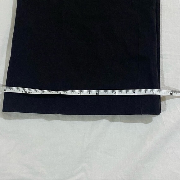 J Crew stretch cotton women’s black pants size 12 - Picture 8 of 8